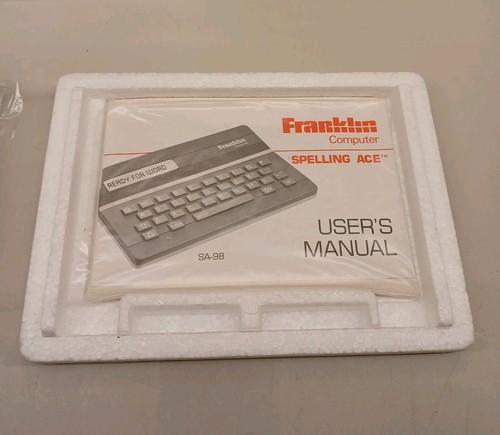 Franklin Spelling Ace SA-98 Speller elettronico con manuale - Foto 4 di 14