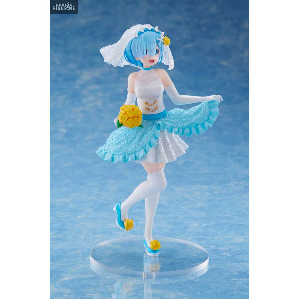 Figurine Rem Re:ZERO Starting Life in Another World Version Wedding Flower