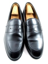 Allen Edmonds "Randolph 2.0" Slip-On Penny Loafers 11 E BLACK USA 796N