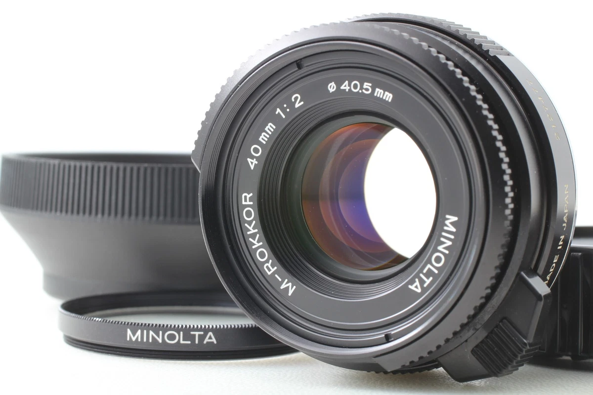 Minolta M Rokkor 40mm F2 | eBay