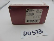 1590BRD 1590 BRD Hammond Manufacturing Die Cast Enclosure Painted Red