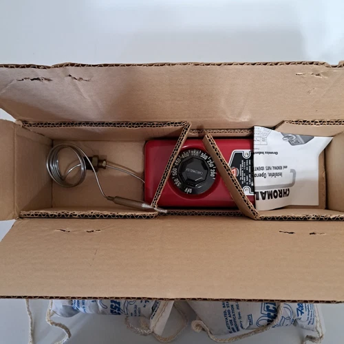 Chromalox Thermostat AR-5514 200 to 500 F 35AMP 125V / 25AMP250V AC 1/4 HP Motor