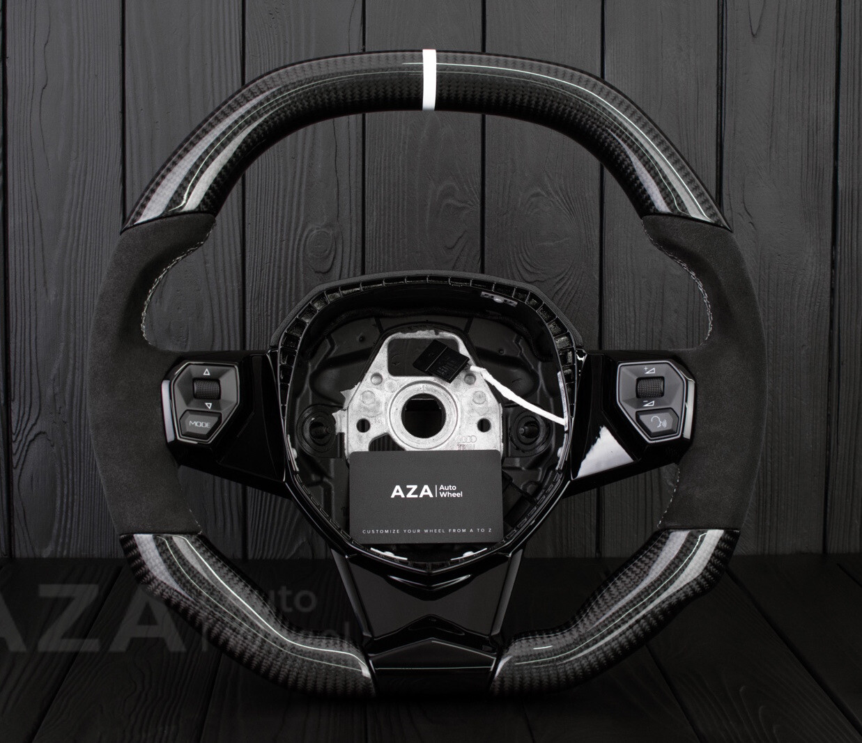 Lamborghini Aventador  SV SVJ Custom Carbon Fiber Steering Wheel