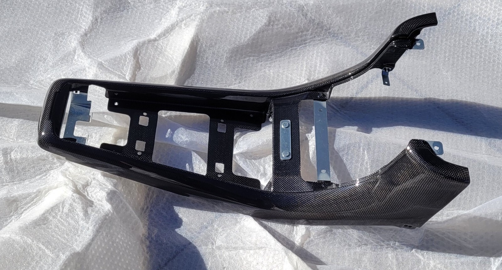 LAMBORGHINI MURCIELAGO INTERIOR CENTER CONSOLE TUNNEL ARM REST 410864205D Carbon