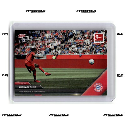 2025 Topps Now Bundesliga - #193 Michael Olise /295 Goal and Assist