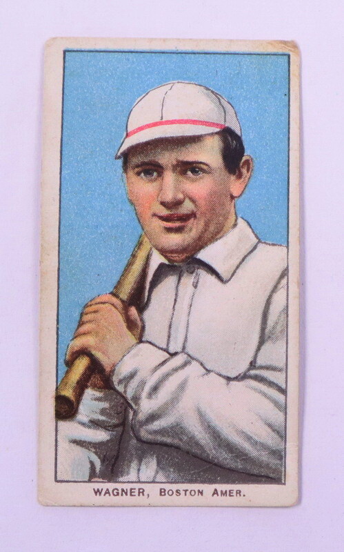 1909-11 T206 Sweet Caporal 350 Baseball Card Boston Americans Heinie Wagner VG