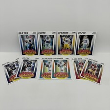 10x 2024 Panini - Score Football League Leaders Insert NFL Trading Card Lot