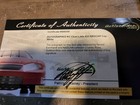 Kc Chad Little #23 nascar Autograph Ball Cap Hat White coa — photo 8