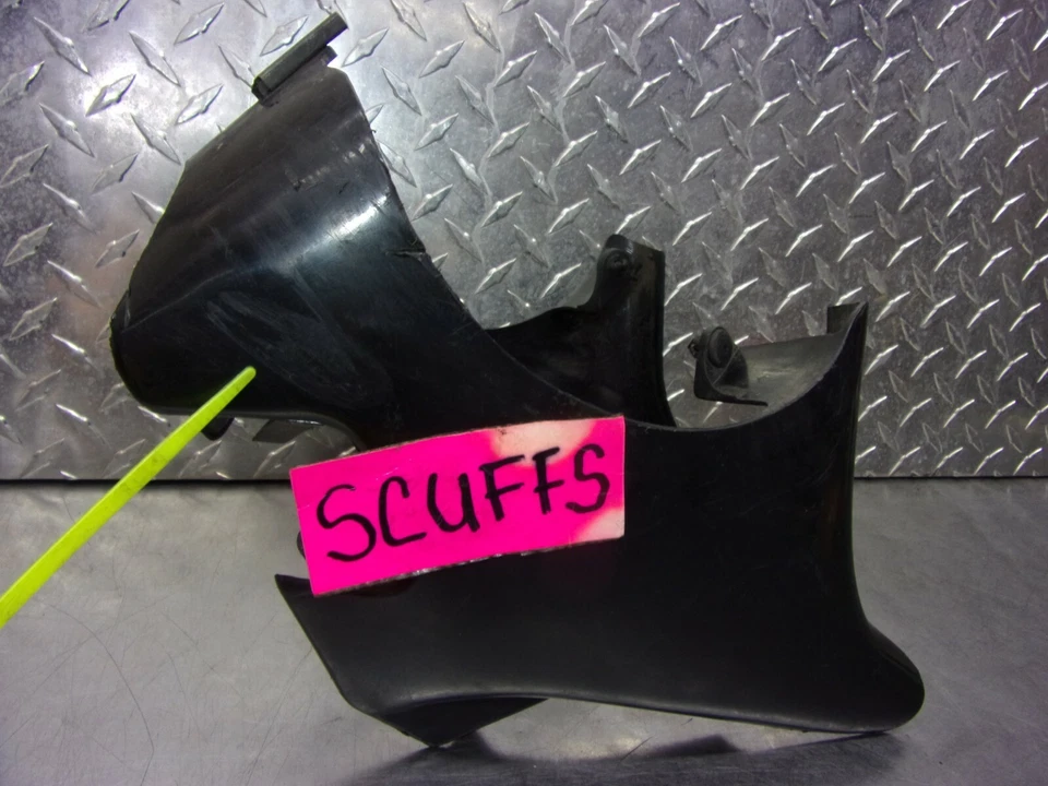 685 A HONDA SHADOW ACE 750 1998 OEM   FRONT R&L FRAME NECK COVER (TWO) Foto 2 de 4