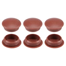 12mm x 15.5mm x 7mmDia. x Cap Dia. x H Screw Hole Plugs - 20Pack - Good for F...