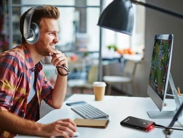 2in1 Wireless Bluetooth Transmitter Receiver Adapter Home Stereo TV A2DP Audio - Image 4 of 4