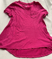 Lot3536- CAT JACK- Girl's Pink Tee- Size 7-8