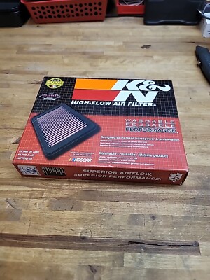 K&N High-Flow Performance Air Filter for Select 350Z 370Z G25 G35 Q60 QX50