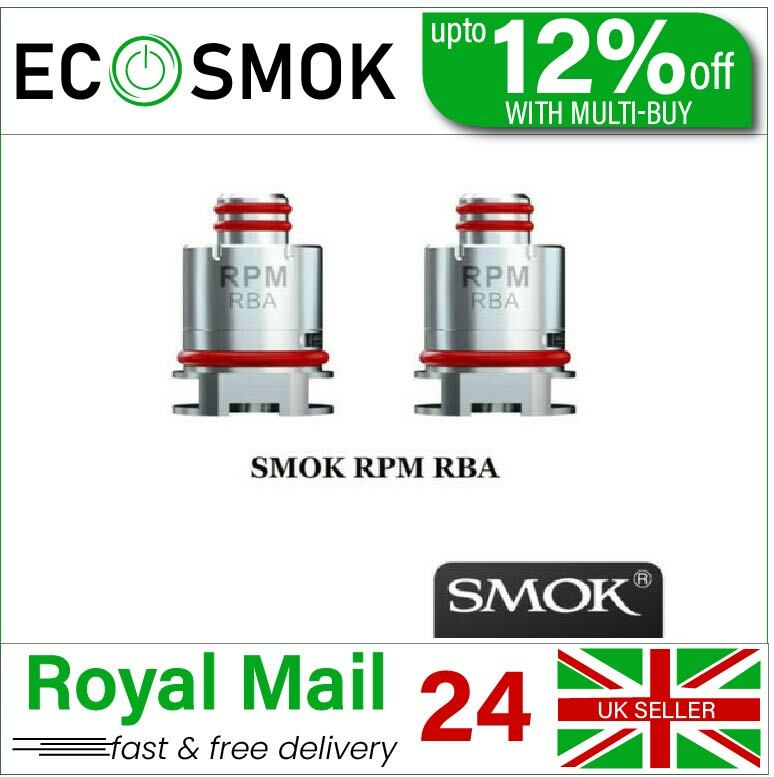 smok rpm rba SMOK RPM RBA Coil 1x 0.6ohms Rebuildable Coil for Rpm40 Kit 100 Original  for sale online
