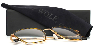 ANDY WOLF 4773 col.02 Tortoise Gold Womens Square Full Rim Eyeglasses 52-19-145