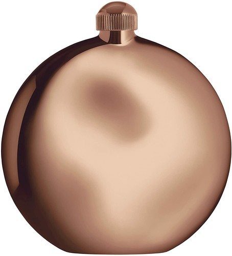 Alessi Shot Hip Flask Stainless Steel with PVD coating, Golden Pink, 5.25oz - 第 1/1 張圖片