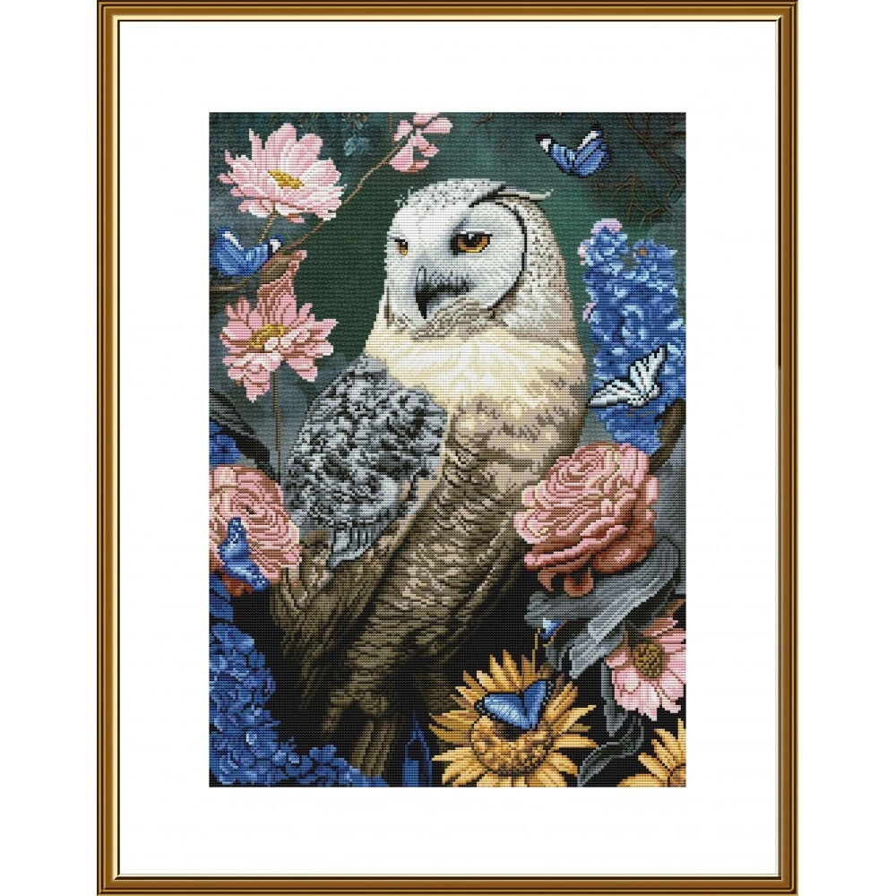 Owl sale forest embroidery