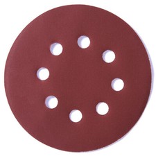 50x 5inch Sanding Discs 600 Grit Hook Loop 8-Hole Sandpaper Orbital Sander Paper