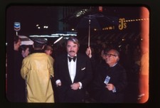 Gregory Peck Candid 1970's Event wearing tuxedo Original 35mm Transparency