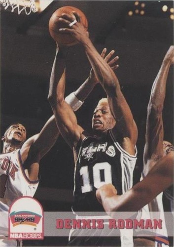 1993-94 NBA Hoops Dennis Rodman #405 San Antonio Spurs | eBay