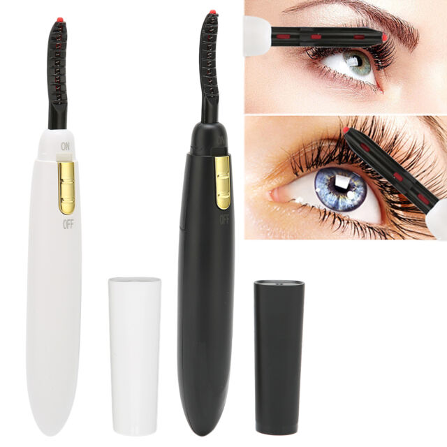 Rechargeable Eyelash Curler Electric Heated USB Makeup Curling Long Lasting UK