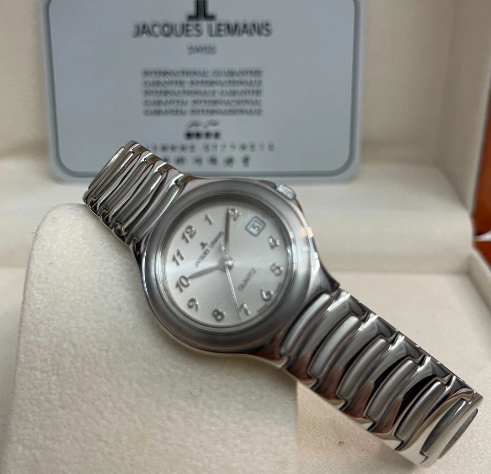 Jacques Lemans Orologio Buona Lettura 26 MM Vetro Zaffiro Acciaio Inox Swiss - Immagine 2 di 4