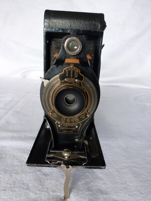 Auflösung.Alte originale Eastman Kodak NO.2-C Folding Autographic Brownie-USA