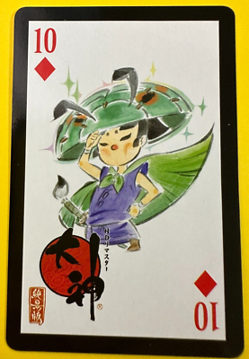 Issun Ōkami Diamond 10 Capcom Summer Jam Playing Card From Japan