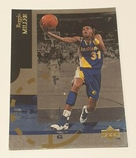 1995 Upper Deck SE Holofoil REGGIE MILLER Parallel Card - Indiana Pacers