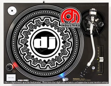 Geared - 7"-12" DJ slipmat for LP turntable record player 