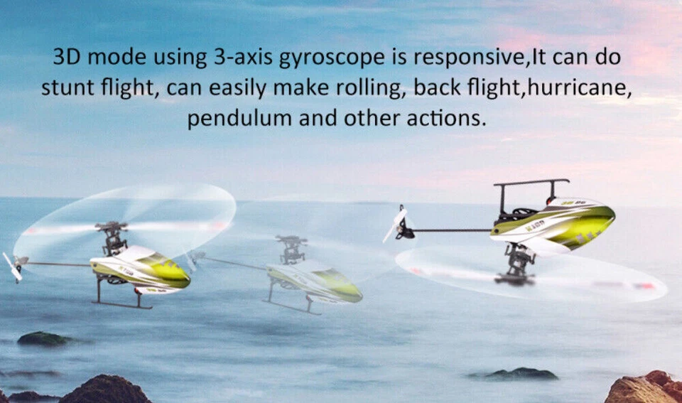 Wltoys XK K100 6CH 3D 6G System Brushless Motor RC Helicopter With Transmitter - Image 4 of 4