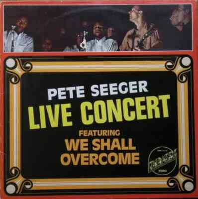 Pete Seeger Live Concert Embassy Vinyl LP