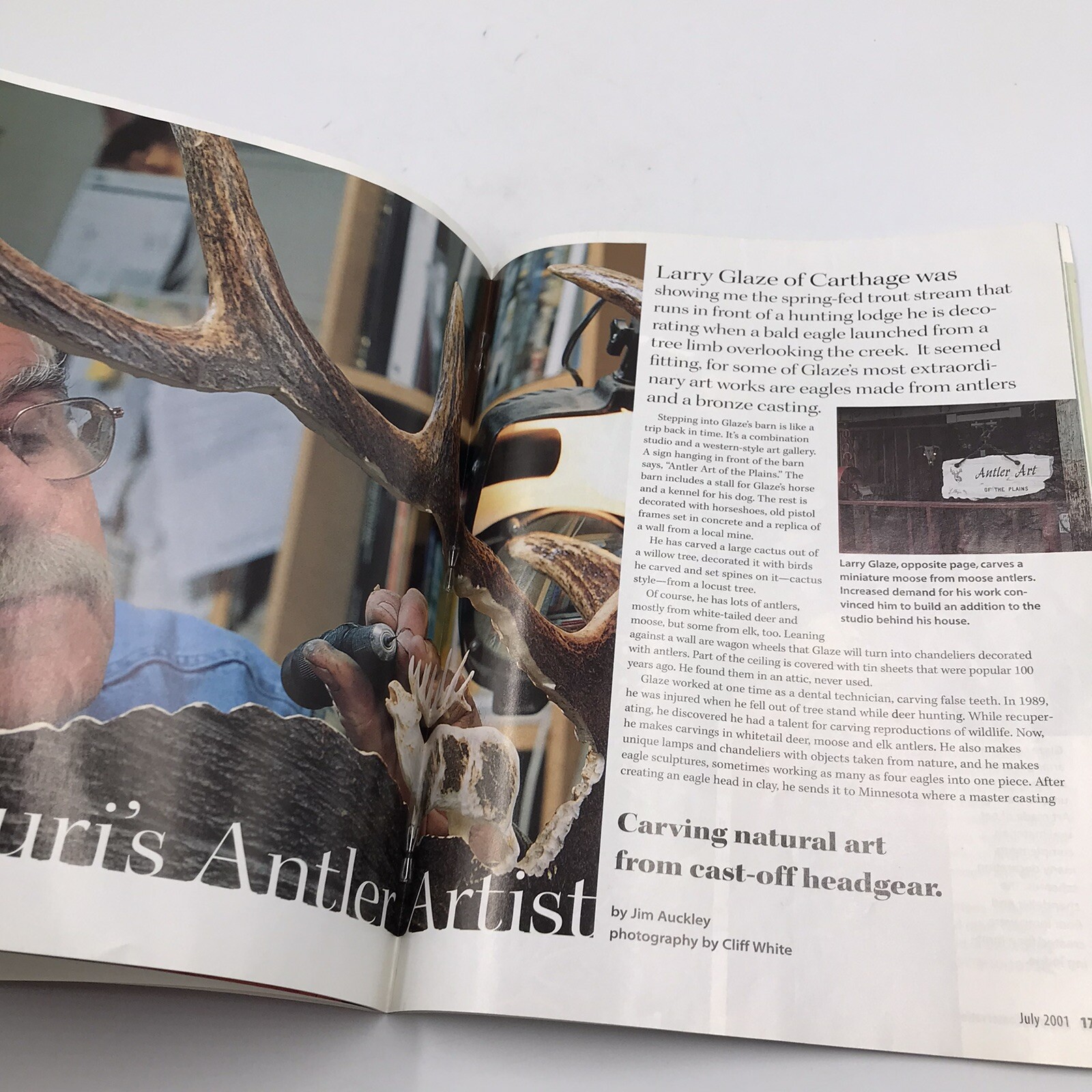 Vintage Missouri Conservationist Magazine July 2001 Vol 62 Issue 7 Hunting MDOC