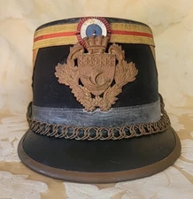 ANTIQUE FRENCH WW1 MILITARY ARMY OFFICER'S KEPI HAT 3RD REPUBLIC GUARD AUTHENTIC