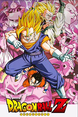 Dragon Ball Limit-F on X: Pôster clássico Dragon Ball Z Saga Majin Boo   / X