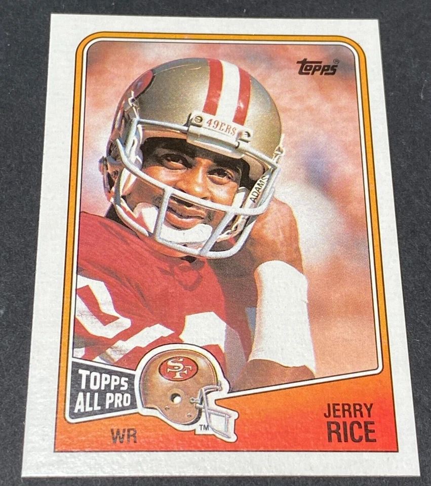 Juego completo de equipo Topps Football San Francisco 49ers 1988 paquete como nuevo fresco Foto 3 de 4