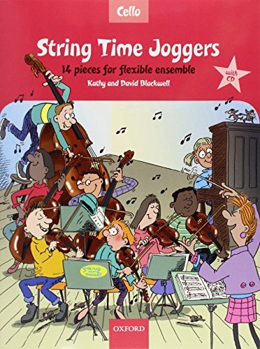 String Time Joggers Cello book CD 14 pieces by David Blackwell (PB 2022) - Image 7