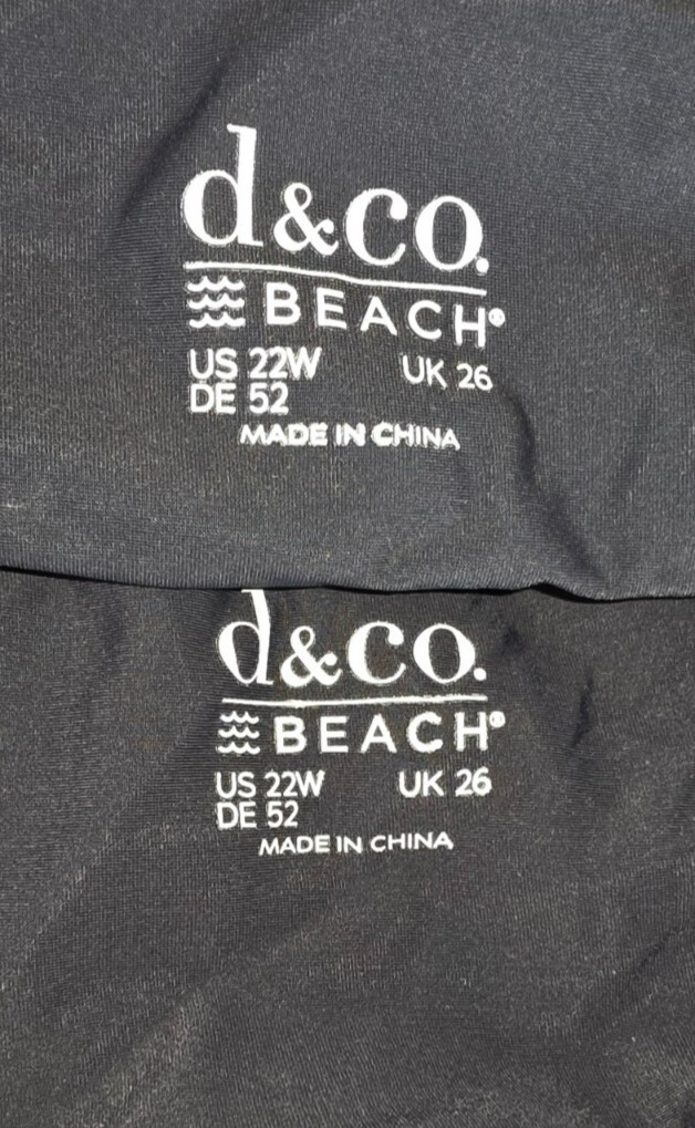 Lot 7   Denim & Co. Swim Dress Swimwear - Plus SIZE 22W - Wholesale - Clearance image 5