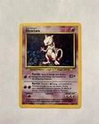 Pokémon TCG Holographic Mewtwo Base Set 10/102 Unlimited Holo Rare