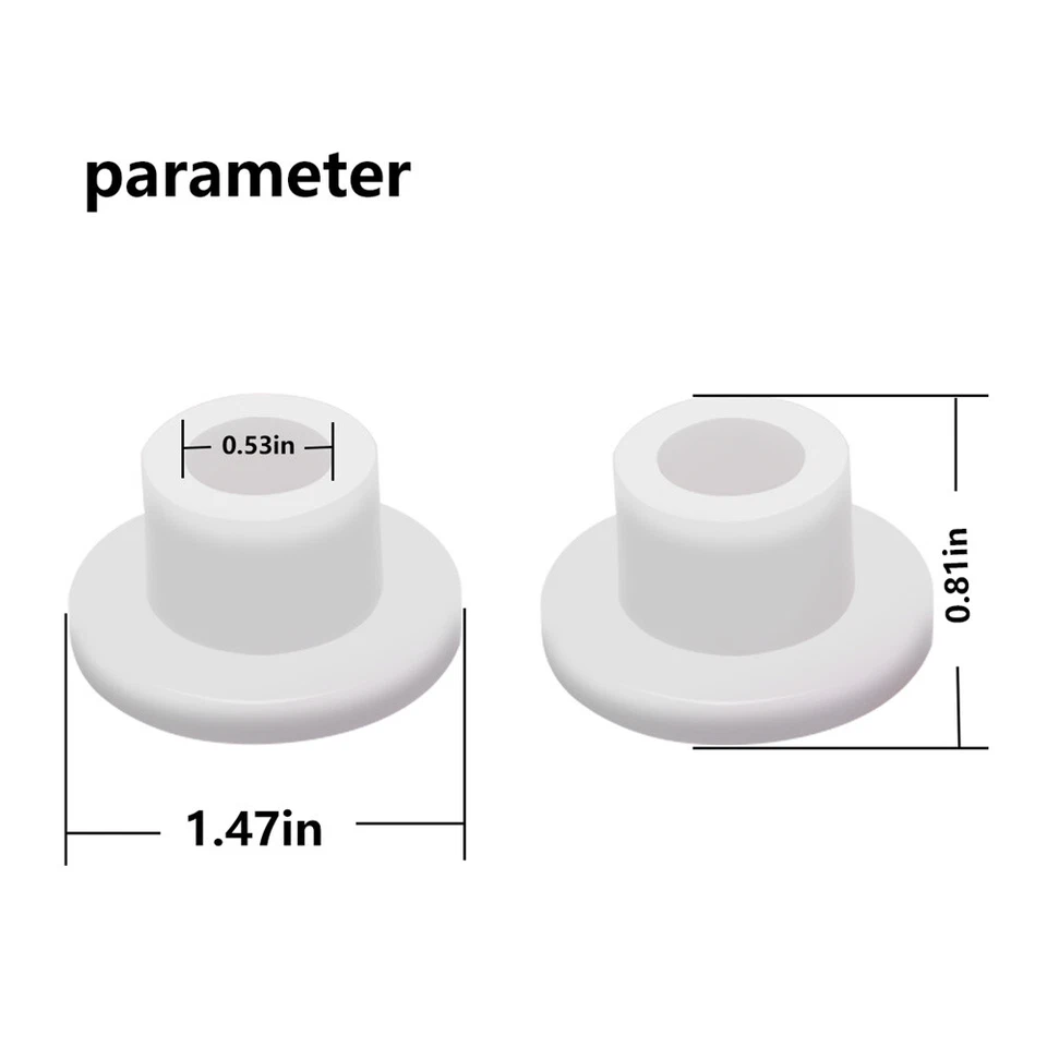 2x Hand Handlepole Pole Bushing Washer For Kawasaki Jet Ski 440 550 550SX 650SX - Image 3 of 4
