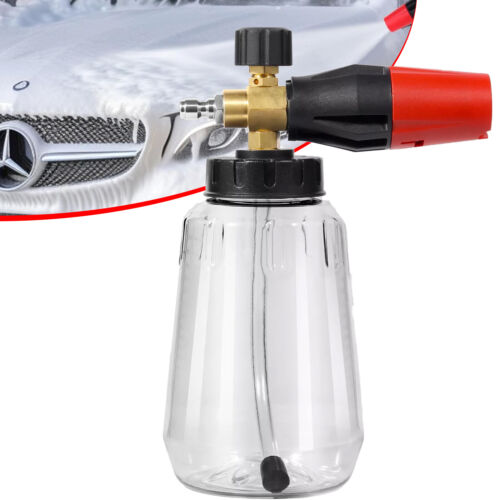Snow Foam Lance Cannon Soap Bottle Sprayer For Pressure Washer Gun Jet Car Wash