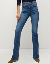 Veronica Beard Cameron High Rise Bootcut Jeans