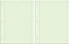 Tops Engineering Computation Pad, 8-1/2" x 11", 100 Count (Pack of 2), Green 