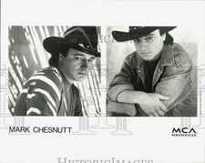 1993 Press Photo Musician Mark Chesnutt - afx20188