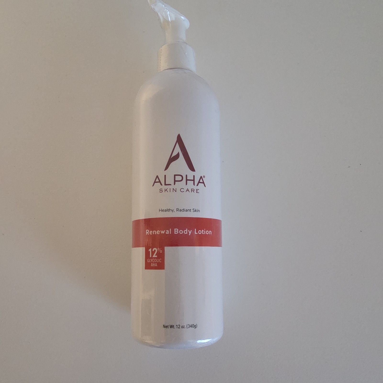 Alpha Skin Care Renewal Body Lotion 12% Glycolic AHA Healthy Radiant Skin 12oz