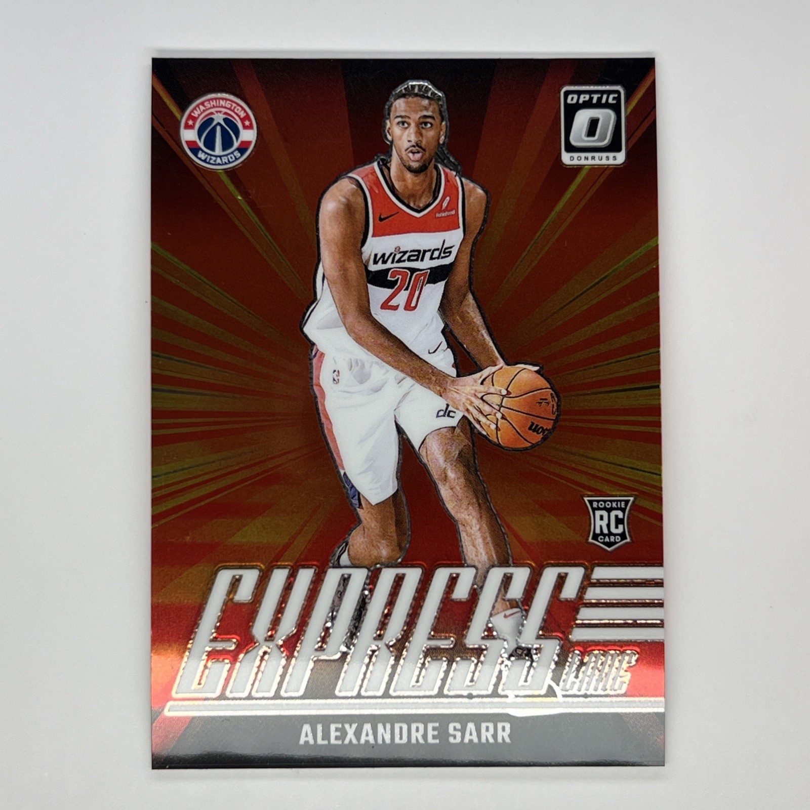 2024-25 Panini Donruss Optic - Express Lane Alexandre Sarr #11 (RC)