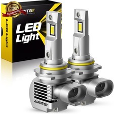 2/4X HB3 9005 LED Light Bulbs High Beam 6500K White 600% Brighter Plug & Play