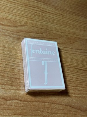Fontaine Pink Spielkarten (Zach Mueller) - wie neu - RAR