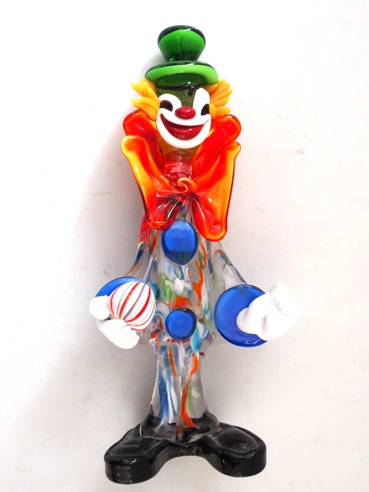 Glas Clown Murano Vintage 26cm - Bild 2 von 4