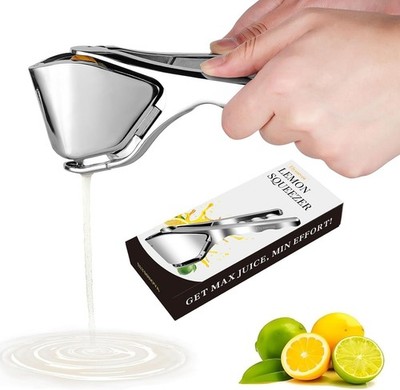 Lemon Squeezer Stainless Steel Heavy - duty Lime Squeezer Manual Citrus Squeez